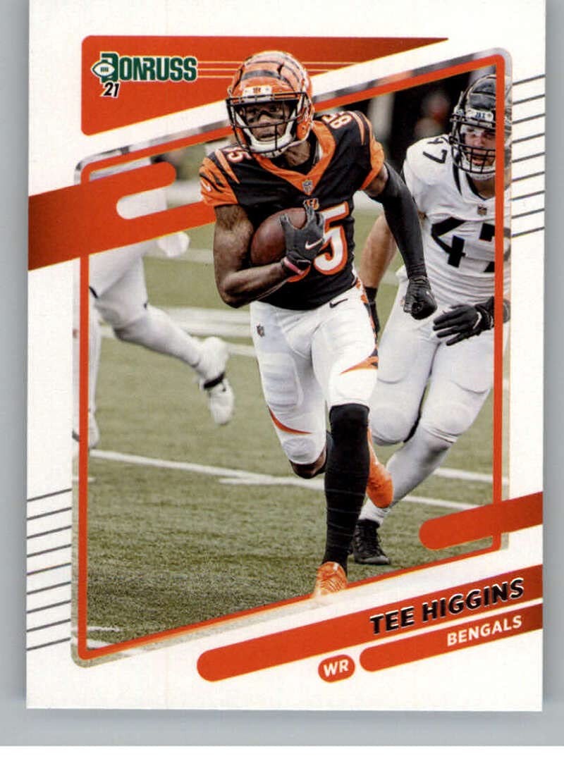 Amazon.com: 2021 Donruss #213 Tee Higgins Cincinnati Bengals NFL